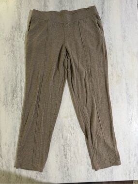 J. Jill PureJill Casual Fleece Brown Pants size S Petite